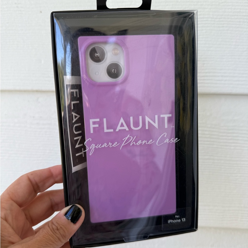Purple Square Phone Case for iPhone 13